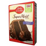 Betty Crocker Super Moist Chocolate Fudge Cake 517g 12 Packungen